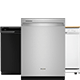 Three Whirlpool® Dishwashers